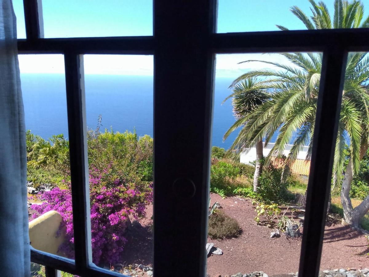 Casa Gloria, Garafia, Impresionante Vista Al Mar Villa Bagian luar foto